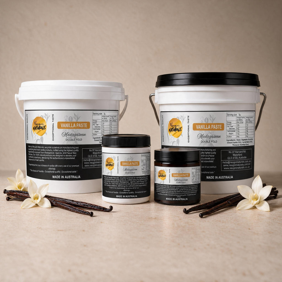 Madagascan Vanilla Paste Double Fold